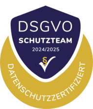 Siegel DSGVO Schutzteam